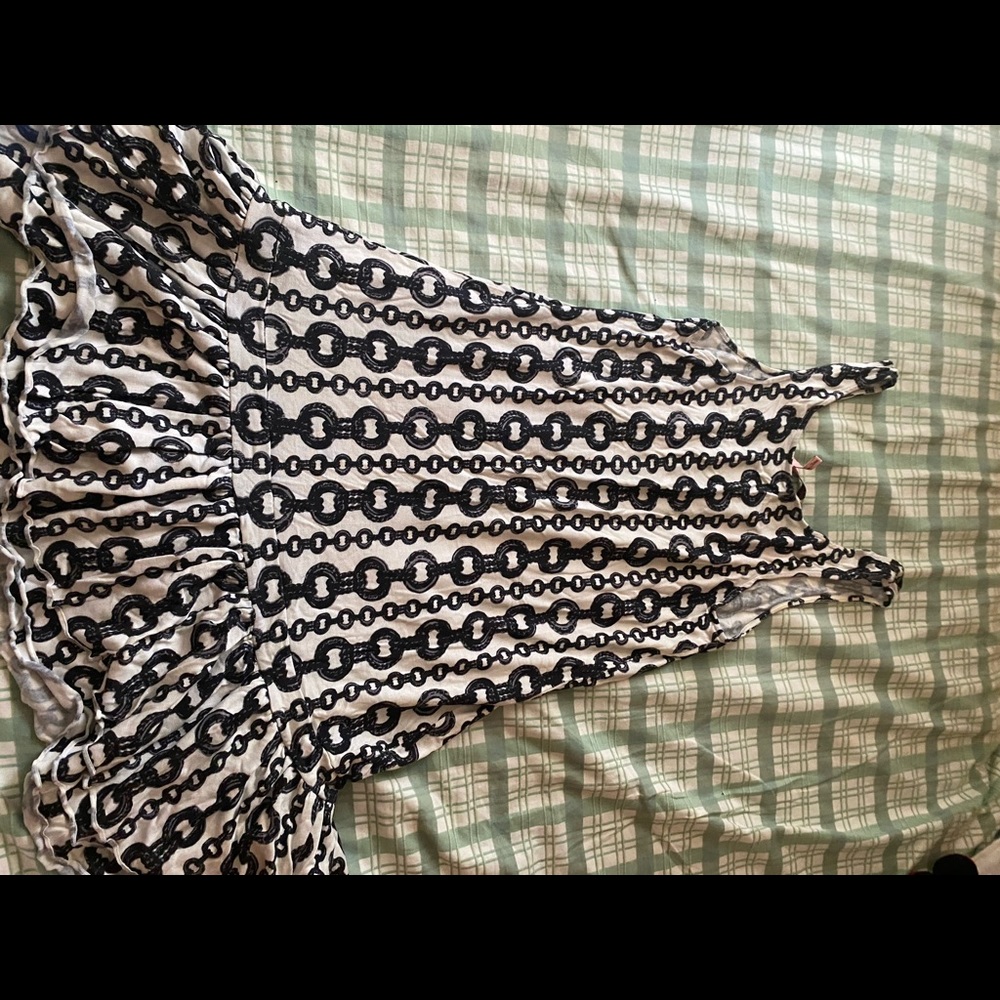 Long flown dress